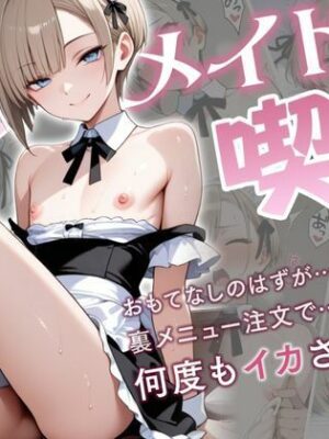 裏メイド喫茶ー学校に内緒で働く男の娘、裏メニューで何度もイカされちゃう話ー【秘月綴】